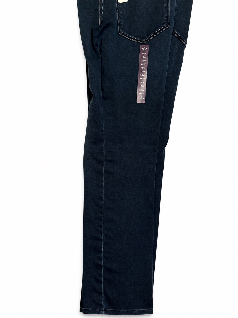 NWT NYDJ  Slim Straight Dark Navy Jeans, size 16w